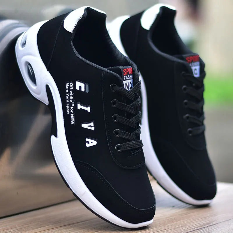 Men's shoes, sports shoes, large-sized running sneakers, thick-soled work shoes, and outdoor comfortable casual shoes