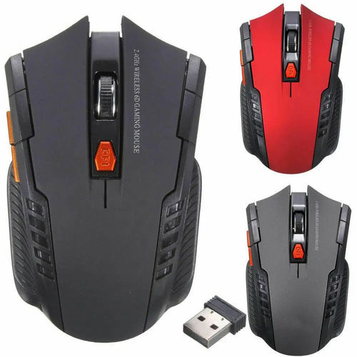 Mini Wireless Optical Gaming Mouse & USB Receiver