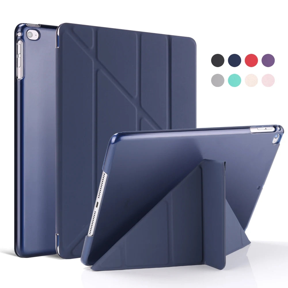 For iPad Air 2 3 4 5 Case Silicone Cover For iPad