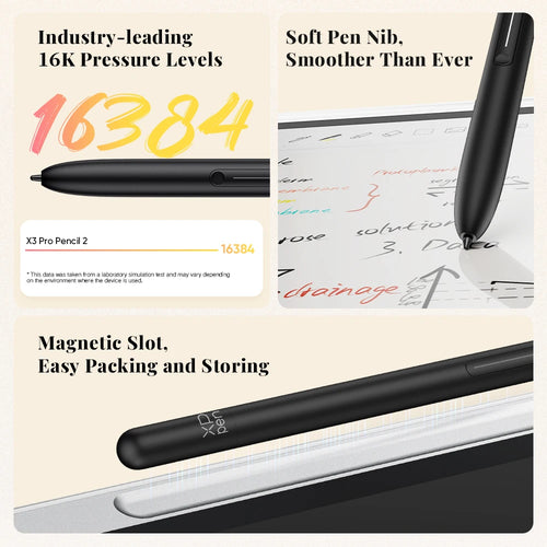 Pad Android 14 White Graphic Tablet Business Digital Writing Notebook