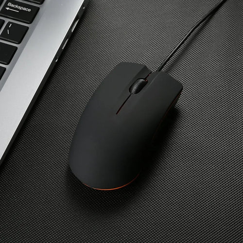 Computer Office mouse Non-slip matte texture Wired mouse