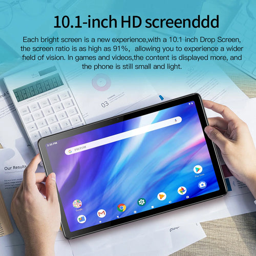 New 10.1 Inch Tablets Octa Core 4GB RAM 64GB ROM Dual SIM Cards