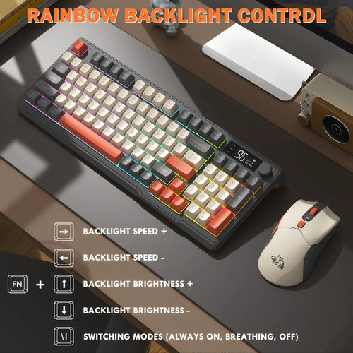 Freewolf T96 Gaming Wireless Keyboard and Mouse