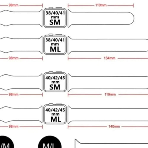 Silicone Band For Apple Watch straps