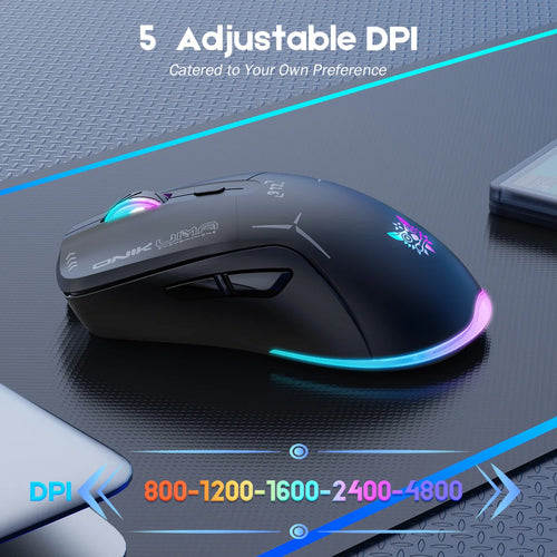 Wireless Mouse Dual-mode Laser Game Mechanical Computer
