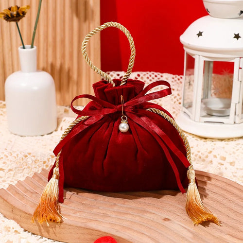 red Velvet Gift Packing Bag
