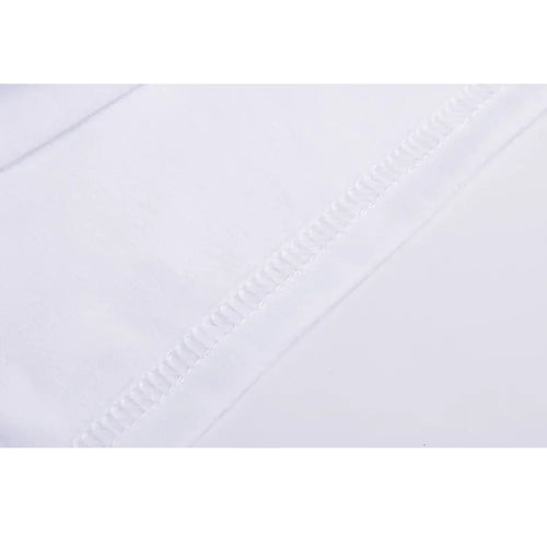 Short-sleeved T-shirt with A Cute Black and White