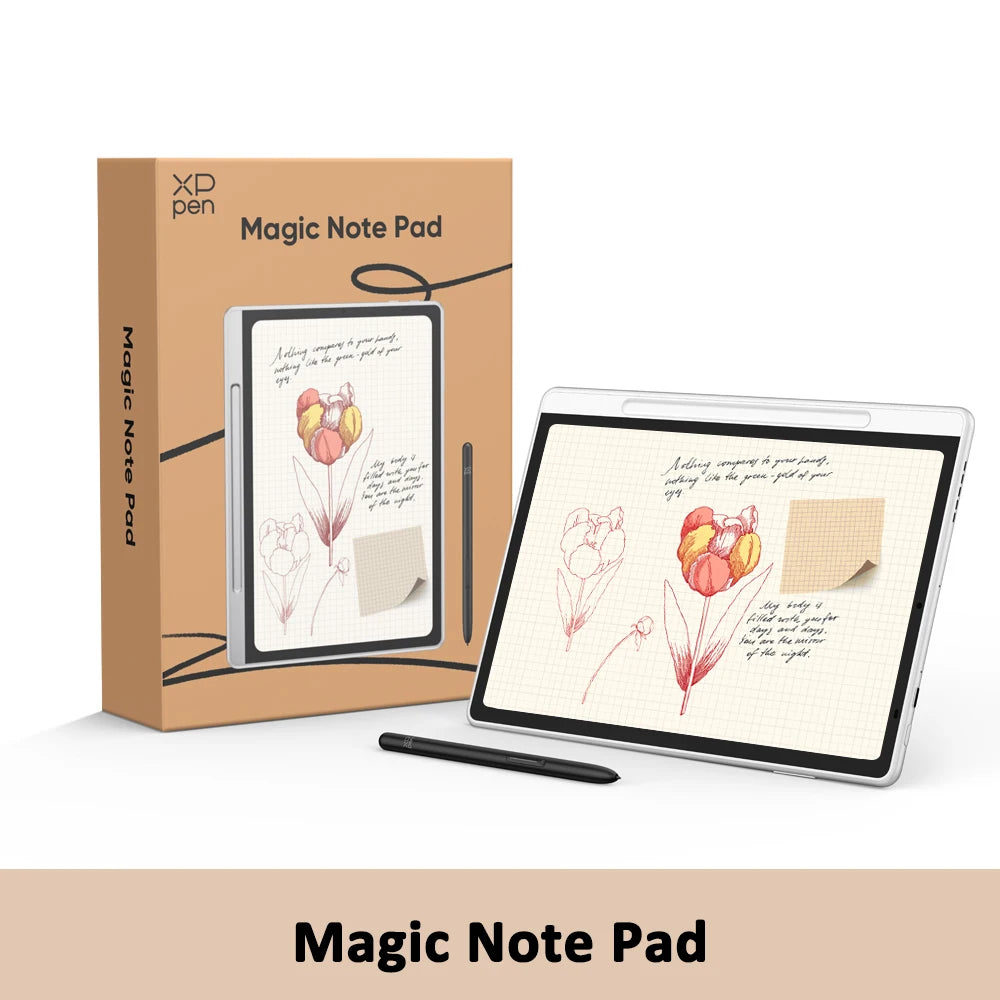 Pad Android 14 White Graphic Tablet Business Digital Writing Notebook