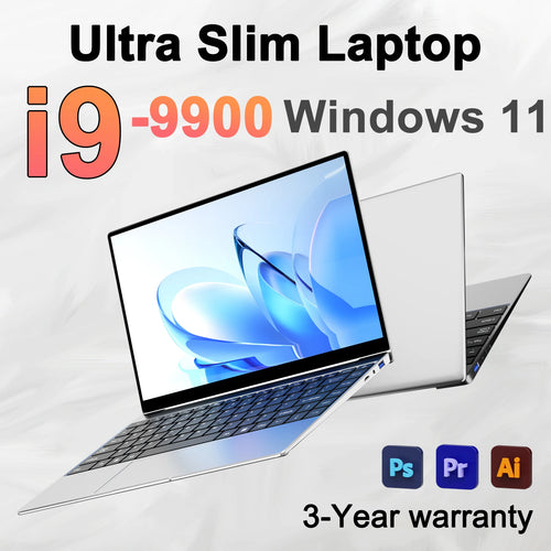 New 14.1 Laptop Intel Core i9 32GB 2TB Gaming PC Ultra Slim