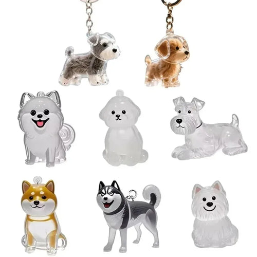 Dog Cat Hair Keychain