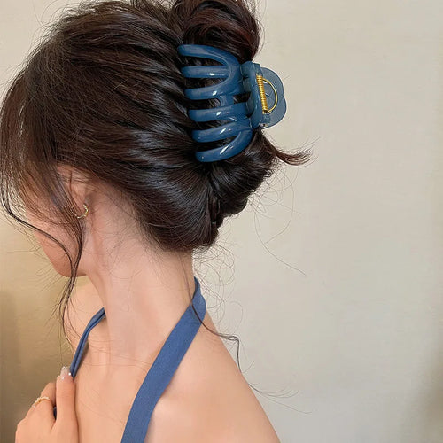 Pumpkin Hair Claw Clip For Women