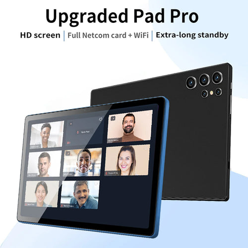 Pad 10.1 Inch Android Tablets Octa Core 6GB RAM 128GB ROM Dual Network WiFi