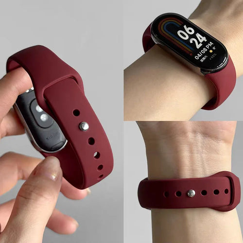 Silicone Strap for Xiaomi Mi Band 10 Replaceable Original Bracelet