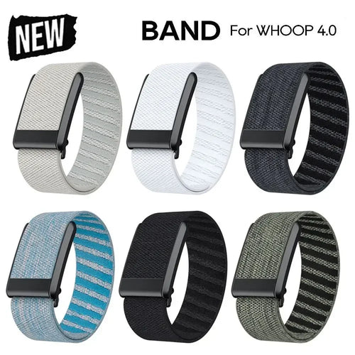 Nylon Fitness Band Soft Adjustable Strap For Whoop 5.0 Bands