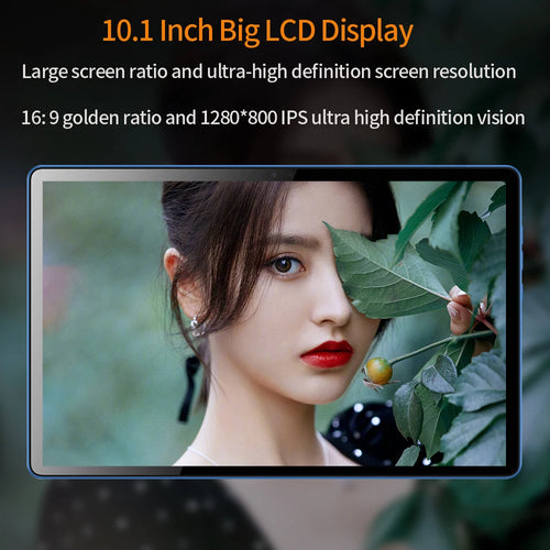10.1 Inch Android Tablets Octa Core 8GB RAM 256GB ROM