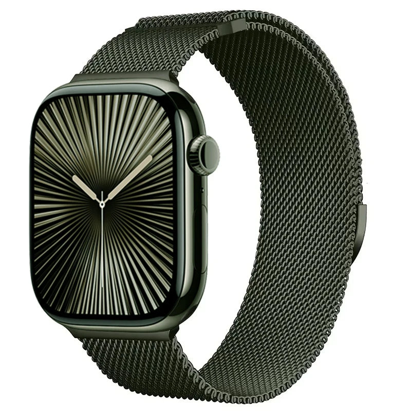 Metal Milanese Strap for Apple Watch Band Ultra3/2 49mm