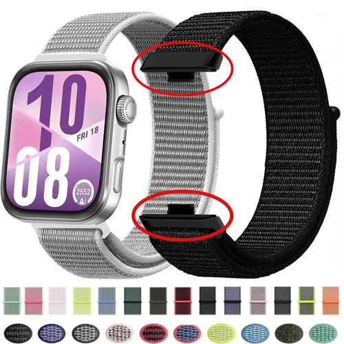 Nylon Strap For Huawei Watch Fit 4 3 Woven Sports Smartwatch