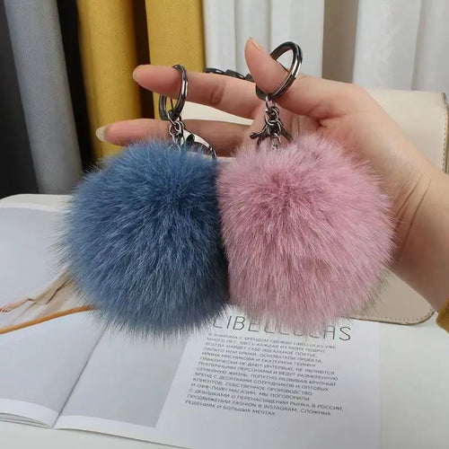 Metal Ring Pendant Bag Charm For Women