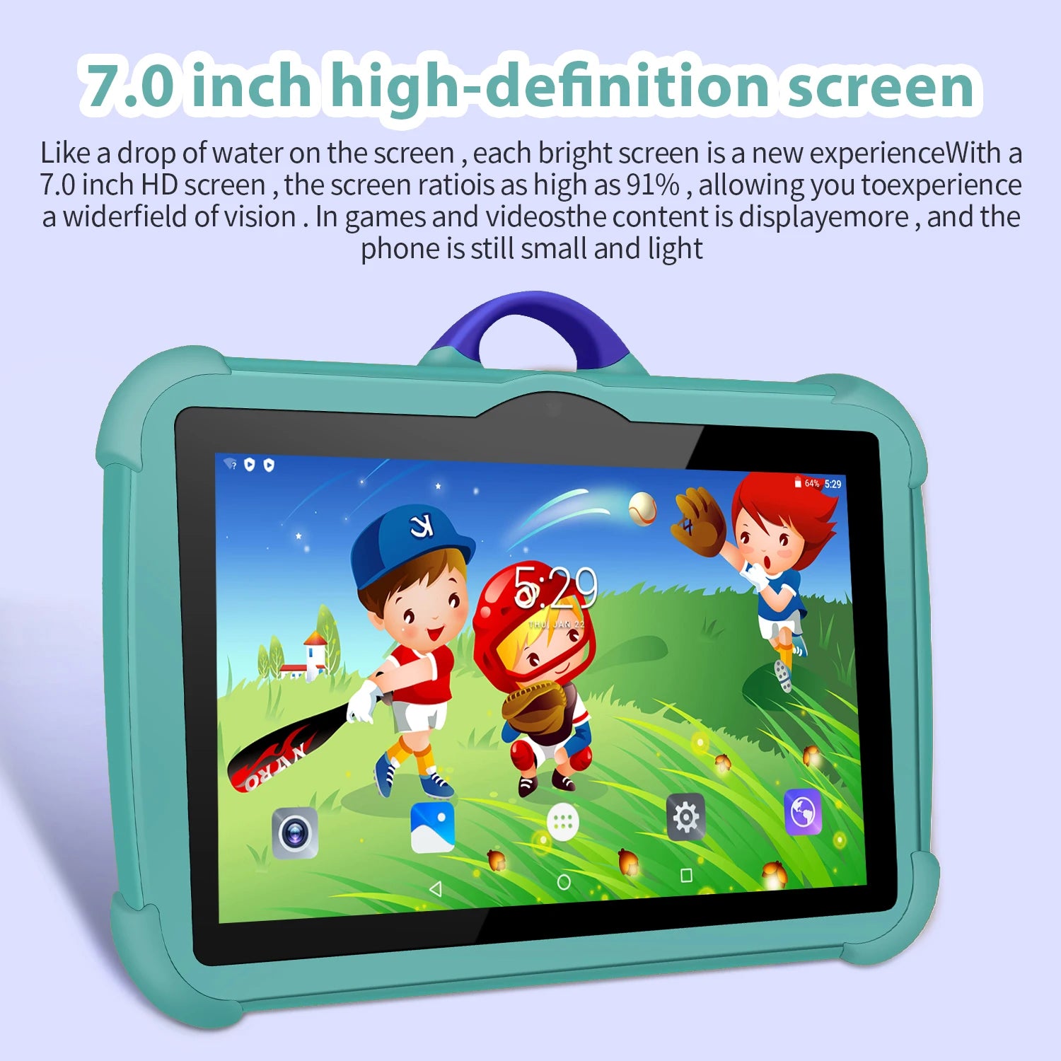 7 Inch Kids Tablet PC with Android 13