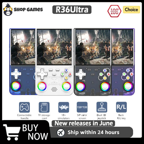 R36 Ultra Open Source R36S Video Game Console Linux System
