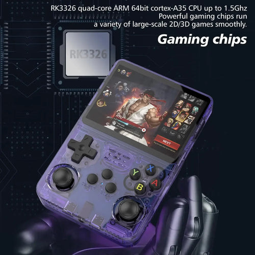 R36S Handheld Game Console 3.5Inch IPS Screen 128G Classic