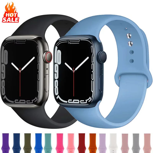 Silicone Band For Apple Watch straps