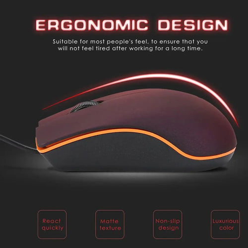 M20 mouse wired USB laptop desktop computer