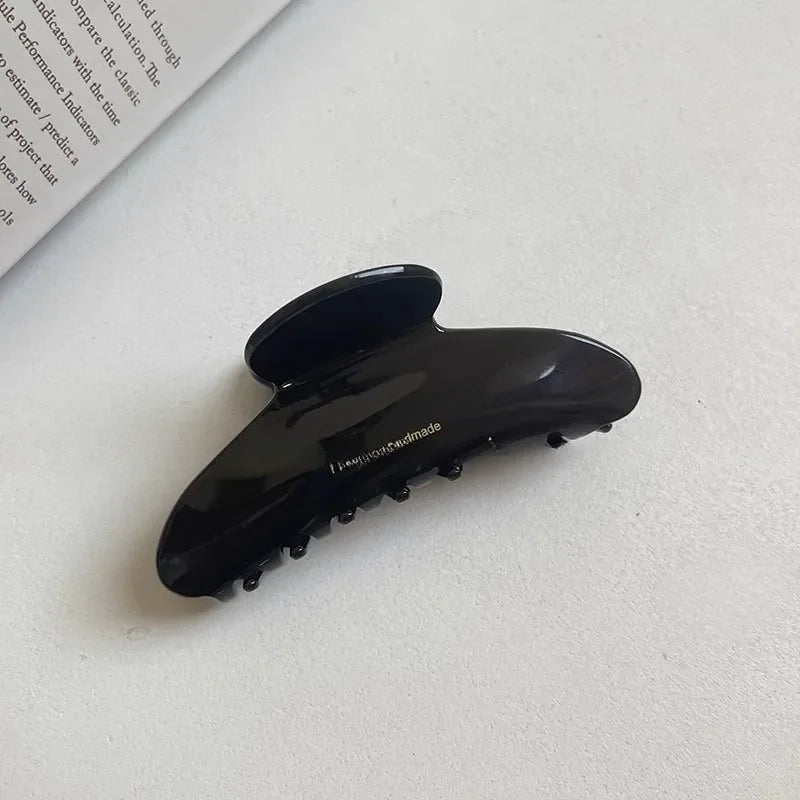 Acetate Large Plate Hair Claws Fashion Hair Clips