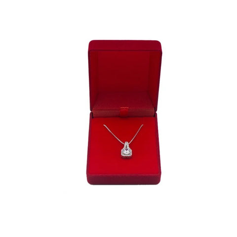 1Pcs Velvet Jewelry Box For Pendant Display Gift Boxes Jewellery Packaging Storage Box Necklace Holder Pendant Box Storage Case